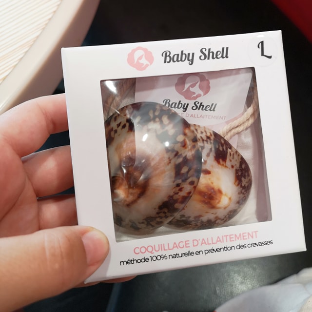 BABY SHELL Coquillage d'allaitement - Taille L